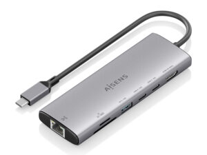 Docking Aisens Usb-C a HDMI/Usb-A/RJ45