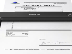 Escáner Portátil Epson ES-50 A4 USB Negro