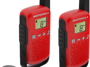 Walkie Talkie Motorola T42 Negro/Rojo