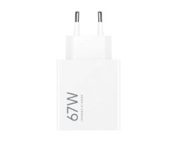 Cargador de Pared XIAOMI 67W 1xUSB-A Blanco