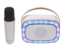 Altavoz DENVER 10W Micrófono Bluetooth Blanco