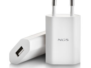 Cargador de Pared NGS 5W 1xUSB 2.0 Blanco