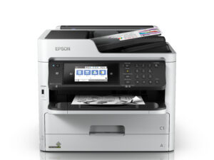 Multif Epson WF-M5799DWF A4 B/N Fax Blanca