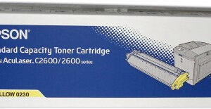 Toner Epson Laser C2600N Amarillo 2000 pág