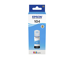 Tinta Epson EcoTank 104 Cian 65ml