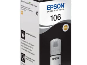 Botella Tinta Epson EcoTank 106 Negro 70ml