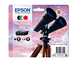 Tinta Epson 502 Pack Negro/Tricolor
