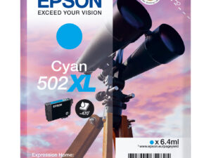 Tinta Epson 502XL Cian 6.4ml 470 páginas