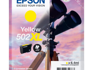 Tinta Epson 502XL Amarillo 6.4ml 470 pág