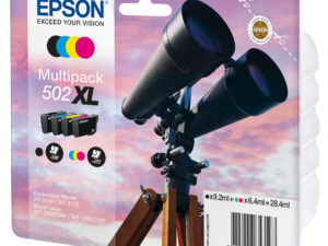 Tinta Epson 502XL Pack Negro/Tricolor