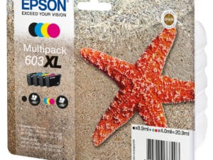 Tinta Epson 603XL Pack Negro/Tricolor