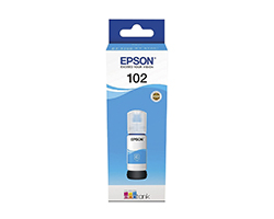 Botella Tinta Epson EcoTank 102 Cian 70ml