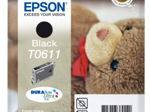Tinta Epson T0611 Negro 8ml 250 páginas