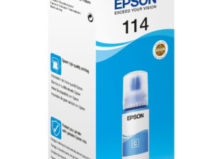 Botella Tinta Epson EcoTank 114 Cian 70ml