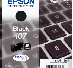 Tinta Epson 407 Negro 41.2ml 2900 páginas