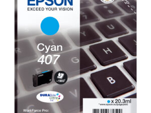 Tinta Epson 407 Cian 20.3ml 1900 páginas