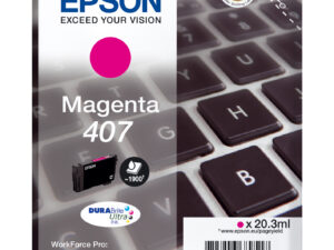 Tinta Epson 407 Magenta 20.3ml 1900 pág
