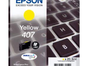 Tinta Epson 407 Amarillo 20.3ml 1900 pág
