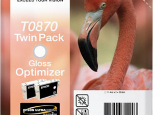 Tinta Epson T0870 Optimizador Brillo x2