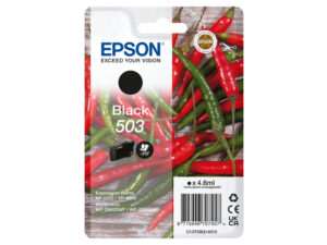 Tinta Epson 503 Negro 4.6ml 210 páginas