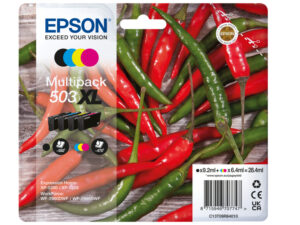 Tinta Epson 503XL Pack Negro/Tricolor