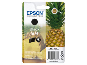 Tinta Epson 604 Negro 3.4ml 150 páginas