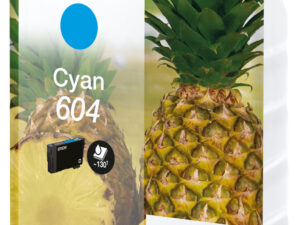 Tinta Epson 604 Piña Cian 2.4ml 130 pág