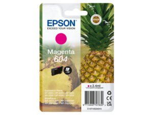 Tinta Epson 604 Magenta 2.4ml 130 pág