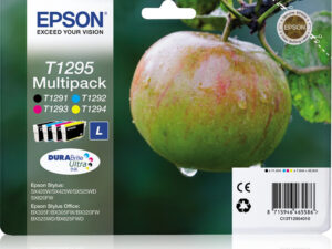 Tinta Epson T1295 Pack Negro/Tricolor