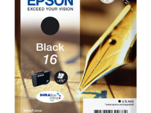 Tinta Epson 16 T1621 Negro 5.4ml 175 pág