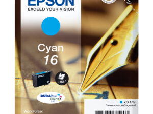 Tinta Epson 16 T1622 Cian 3.1ml 165 pág