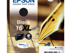 Tinta Epson 16XL T1631 Negro 12.9ml
