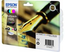 Tinta Epson 16XL T1636 Pack Negro/Color