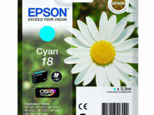 Tinta Epson 18 T1802 Cian 3.3ml 180 pág