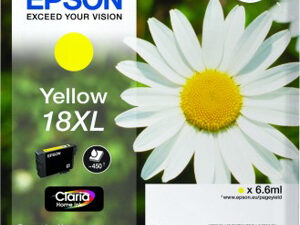 Tinta Epson 18XL Amarillo 6.6ml 450 pág