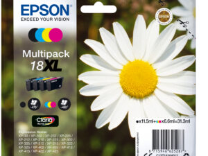 Tinta Epson 18XL T1816 Pack Negro/Color