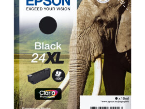 Tinta Epson 24XL Negro 10ml 500 páginas
