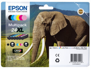 Tinta Epson 24XL T2438 Pack 6 Colores