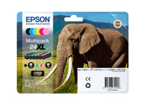 Tinta Epson 24XL Pack Negro/5 Colores