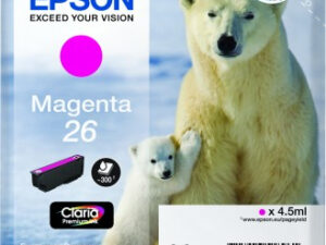 Tinta Epson Magenta T26 T2613 4.5ml