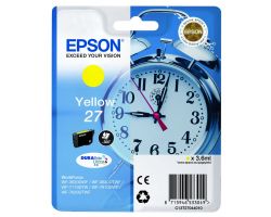 Tinta Epson 27 T2704 Amarillo 3.6ml 300pág(C13T27044012