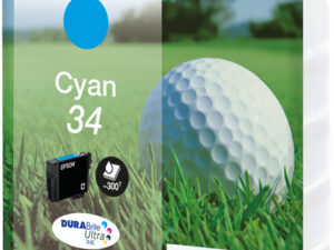 Tinta Epson 34 Cian 4.2ml 300 páginas