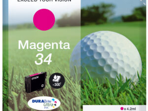 Tinta Epson 34 Magenta 4.2ml 300 páginas