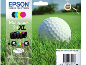 Tinta Epson 34XL Pack Negro/Tricolor
