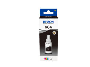Botella Tinta Epson EcoTank 664 Negro 70ml