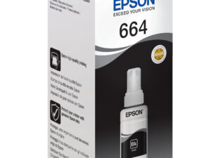 Botella Tinta Epson EcoTank 664 Negro 70ml