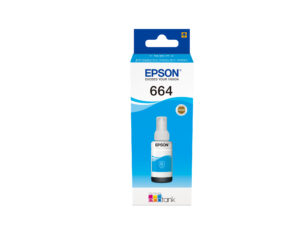 Botella Tinta Epson EcoTank 664 Cian 70ml