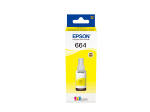 Botella Tinta Epson EcoTank 664 Amarillo