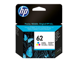 Tinta HP 62 Tricolor 4.5ml 165 páginas