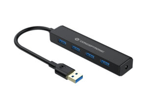 Hub CONCEPTRONIC USB-A a 4xUSB-A 3.0 Negro